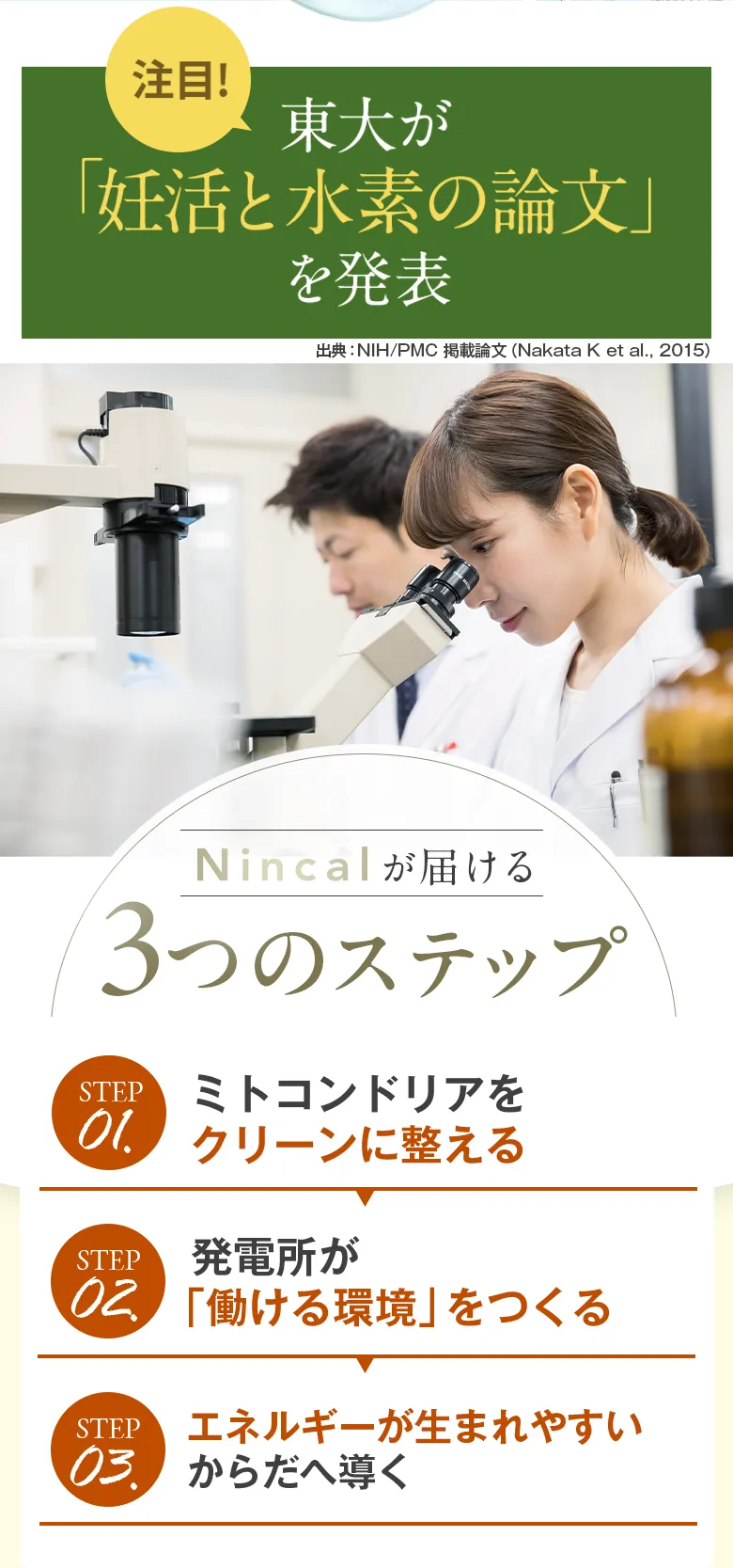 東大が妊活と水素の論文を発表